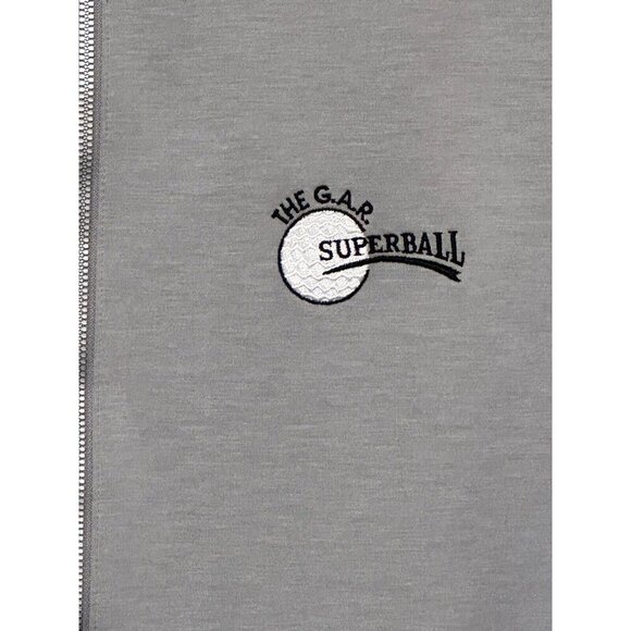 Fairway & Green Men's XL Full Zip Gray Golf Vest Dual Zip The G.A.R Superball - Picture 4 of 9